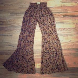 Free People wide leg/palazzo pants.